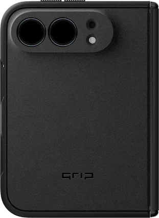 Front. dbrand - Grip Case with MagSafe for Apple iPhone Duo - Black.