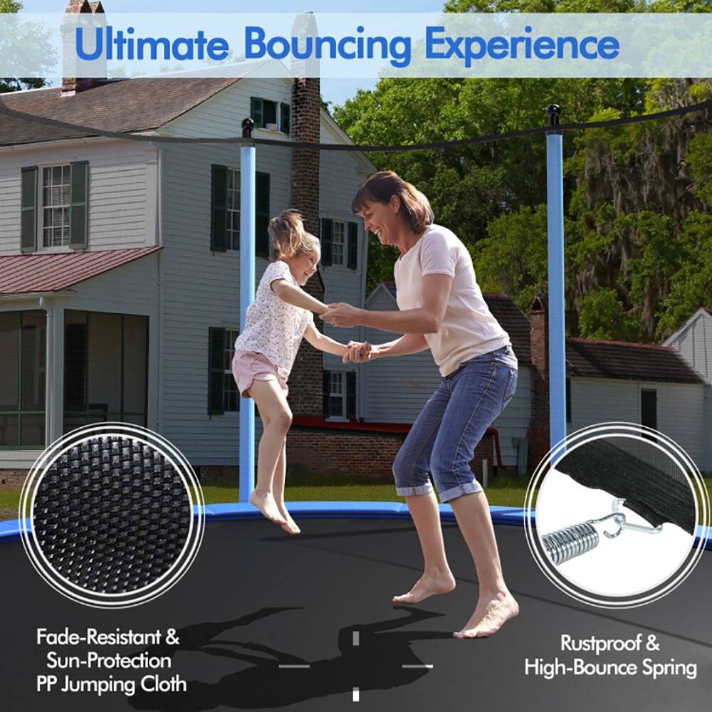 Ultimate Bouncing Experience

Fade-Resistant & Sun-Protection PP Jumping Cloth

Rustproof & High-Bounce Spring