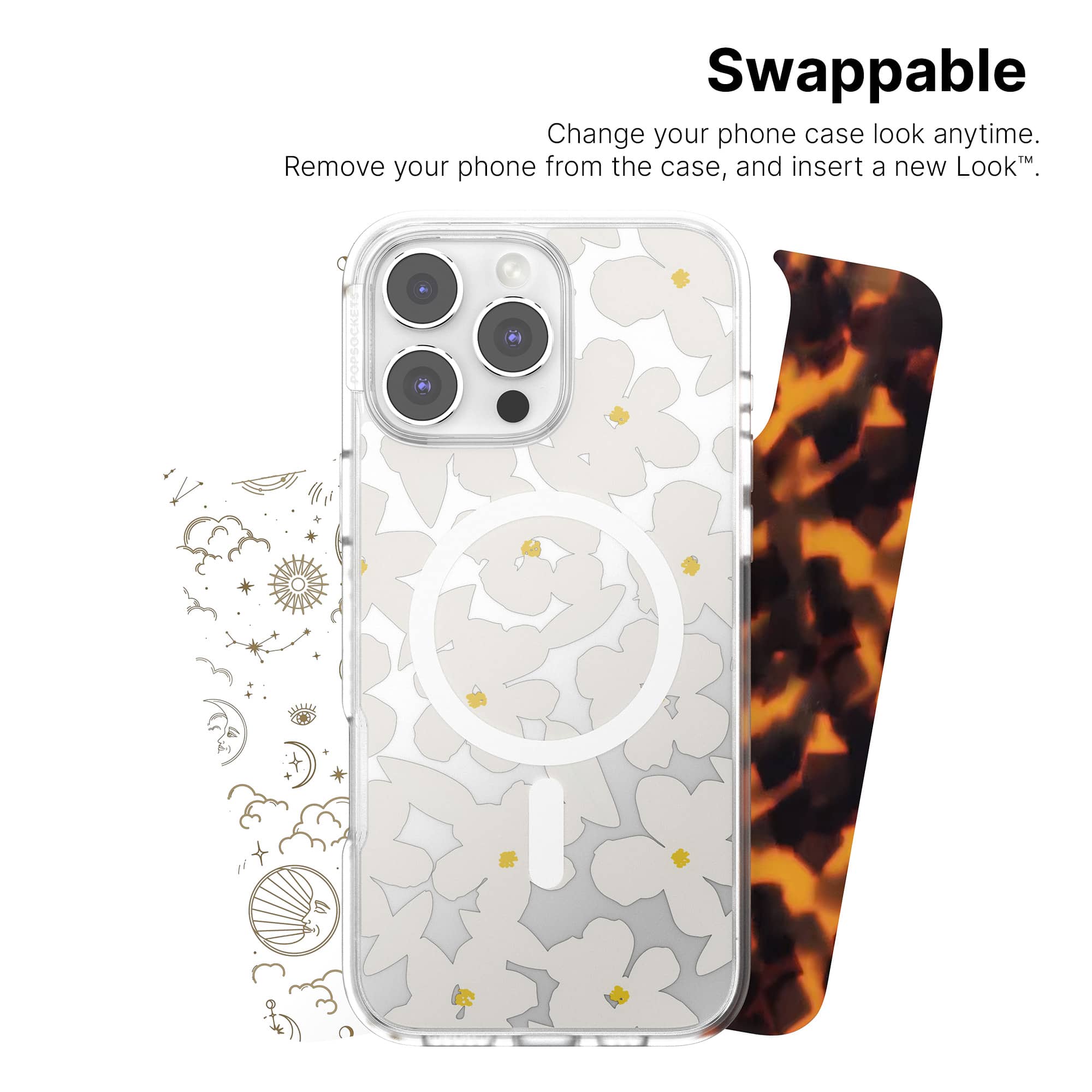 Looks iPhone 16 Pro Max Swappable Graphic Case Inserts (3