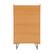 Alt View 13. Linon Home Décor - Pollard Multicolor 4-Shelf Bookcase - Natural.