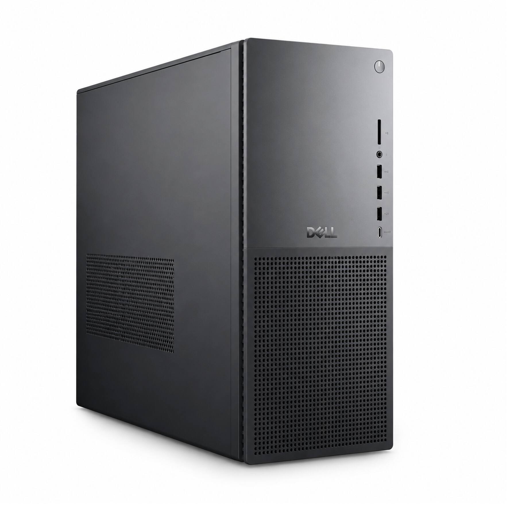 Alt View 10. Dell - Tower Plus EBT2250 Desktop (Ultra 9-285, 32GB, 1TB  SSD, GeForce RTX 5060, Thunderbolt 4, Win 11 Pro) w/USB Hub - Platinum.