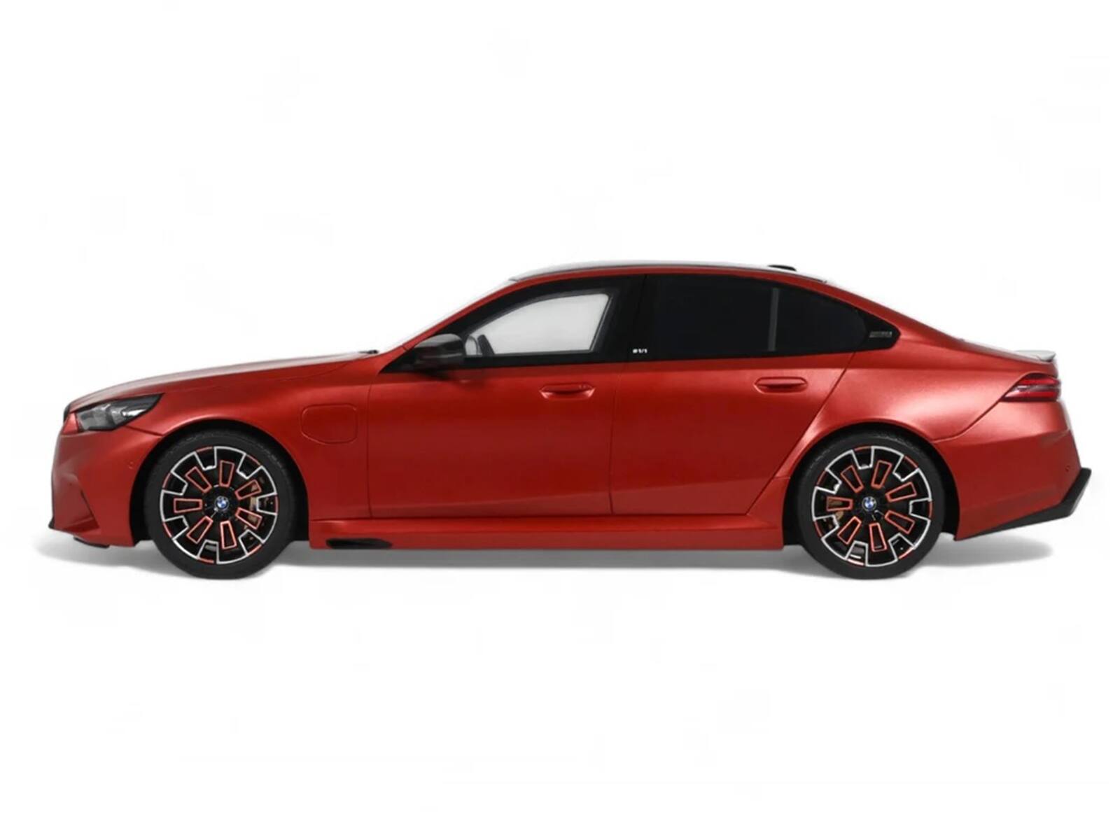 Alt View 3. GT Spirit - 2025 BMW M5 (G90) Pebble Beach Edition Fire Orange Metallic with Black Top 1/18 Model Car by GT Spirit.