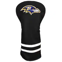 Team Golf - Baltimore Ravens Retro Driver Headcover - Multicolor