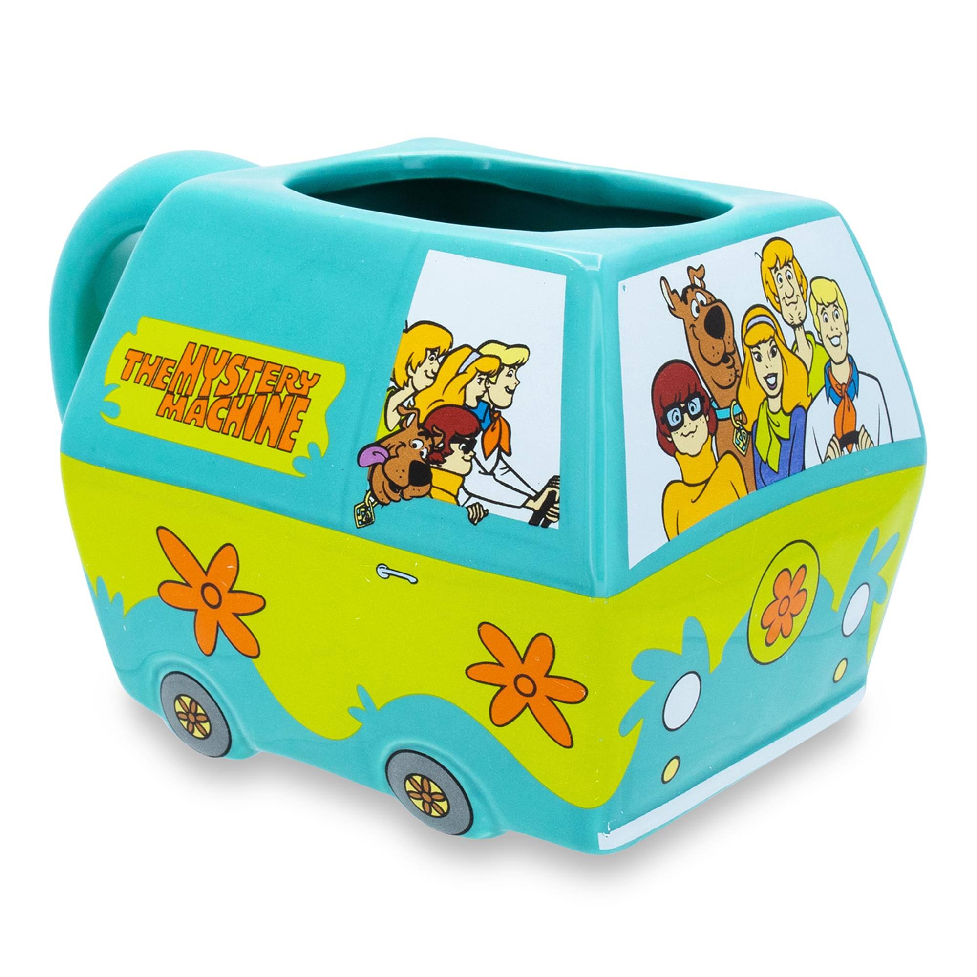 Silver Buffalo - Scooby Doo Mystery Machine Sculpted Ceramic Mug | Holds 20 Ounces - Blue