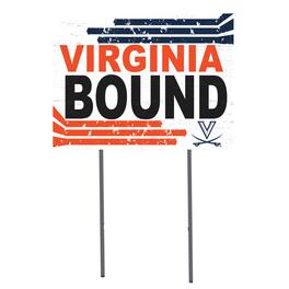 Jardine - Virginia Cavaliers 18'' x 24'' Bound Yard Sign - White