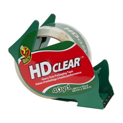 HD CLEAR™ Heavy Duty Packaging Tape
Ruban d'emballage haute performance
1.88 in x 40 yd (48 mm x 36.5 m)