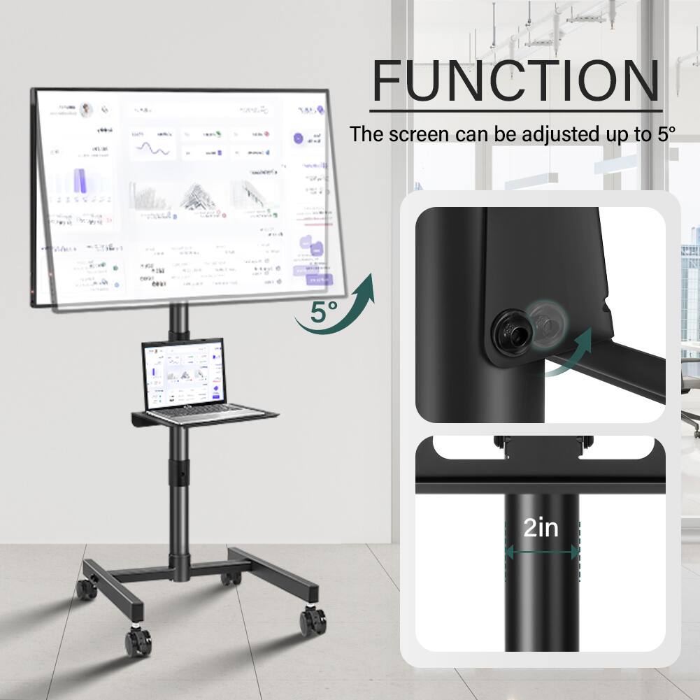 FUNCTION  
The screen can be adjusted up to 5°