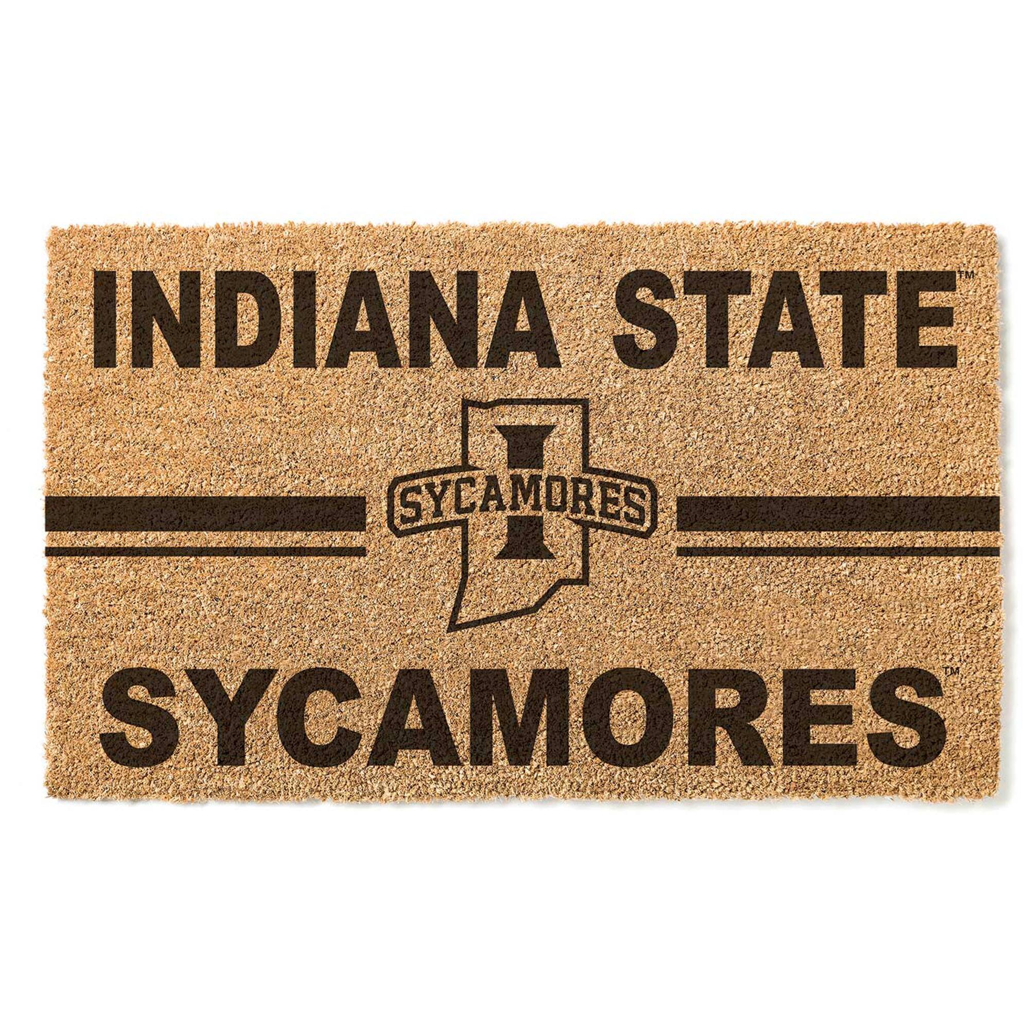 Indiana State Sycamores 18" x 30" Team Logo Doormat