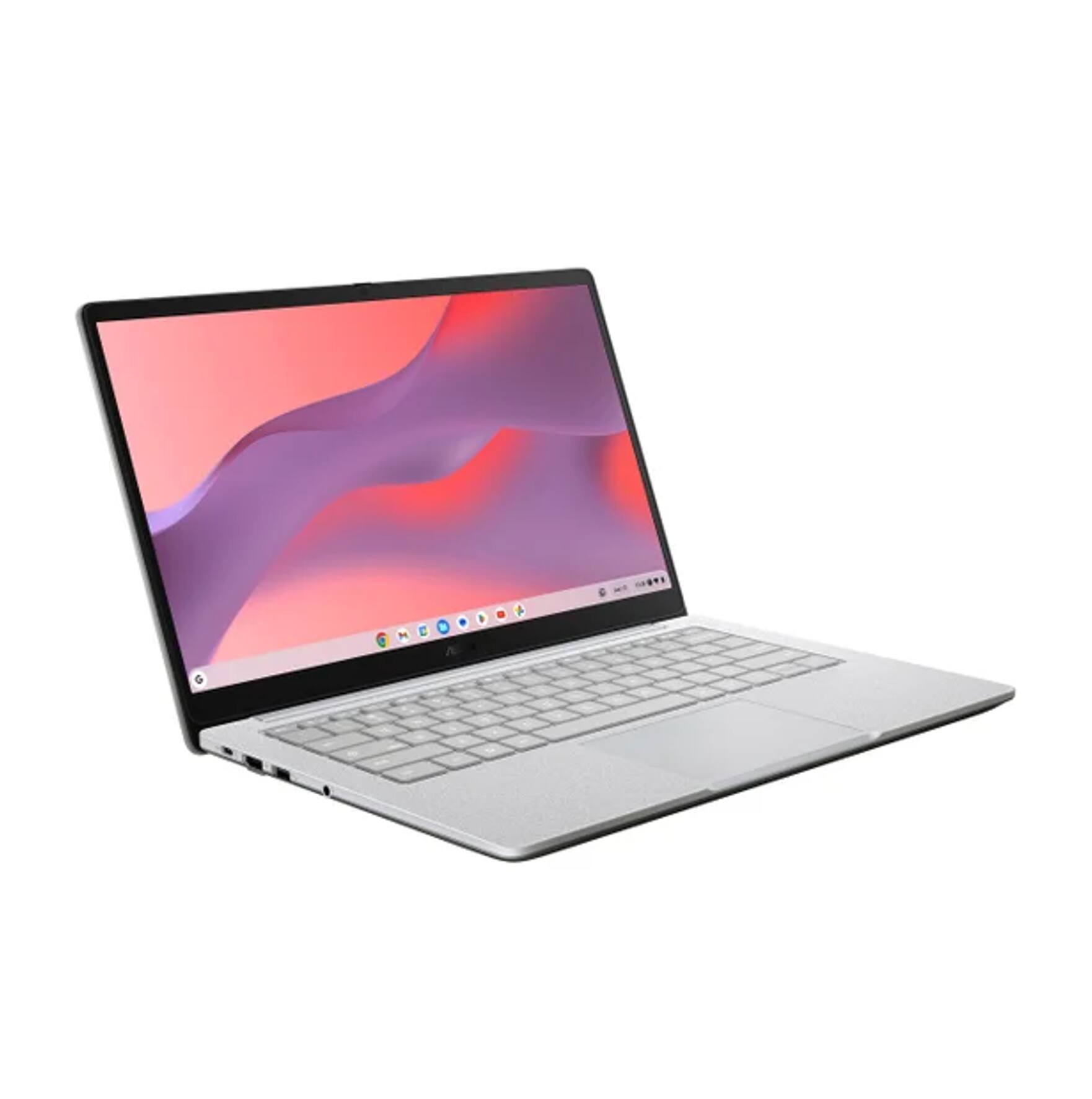 Alt View 5. ASUS - ASUS CX14 Everyday Value Chromebook LCD FHD Display Intel Celeron N4500, 8GB LPDDR4X, 128GB SSD, Chrome OS - Gray.