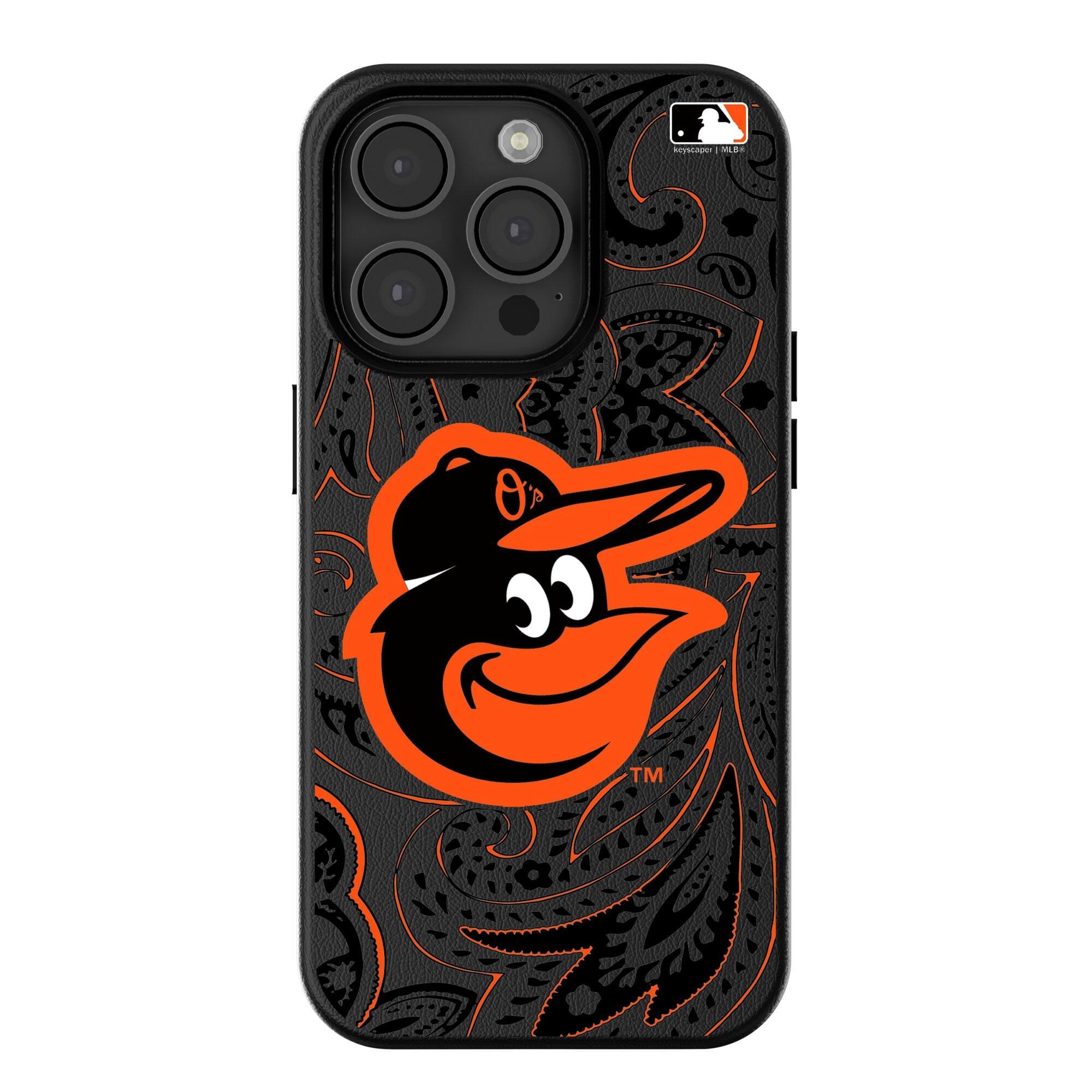 Keyscaper - MLB - Baltimore Orioles Paisley iPhone Magnetic Bump Case - 16 - Black price history on PriceWatchPro