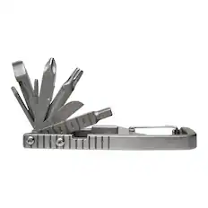 Front. Pelz - PELZ 12 in 1 Multi Tool Carabiner, Folding Tool Kit, Keychain Multitool, Bottle Opener, Phone Holder for Everyday Use.