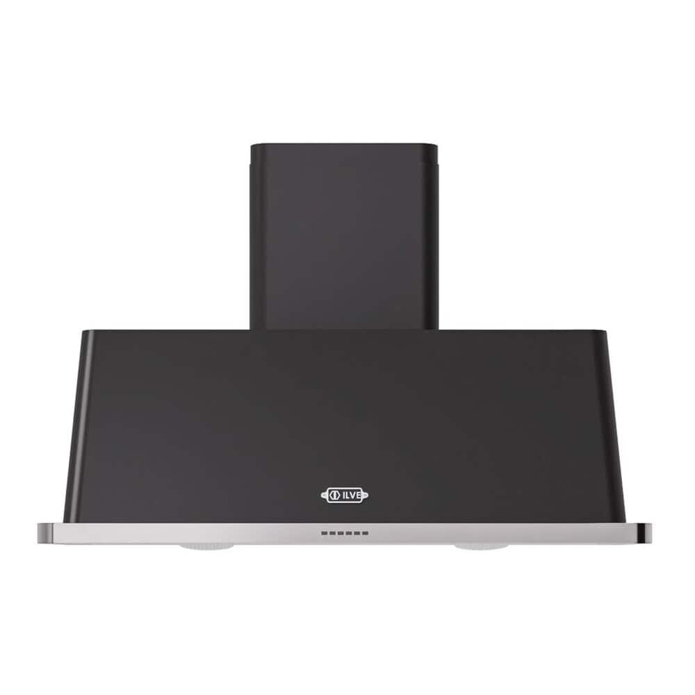 ILVE - 48 inches - Externally Vented - Wall Range Hood - Graphite Matte