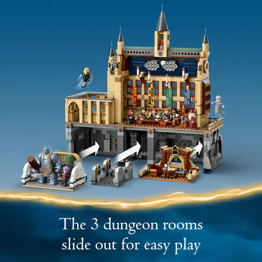 LEGO Harry Potter Hogwarts Castle: The Great Hall Building Toy