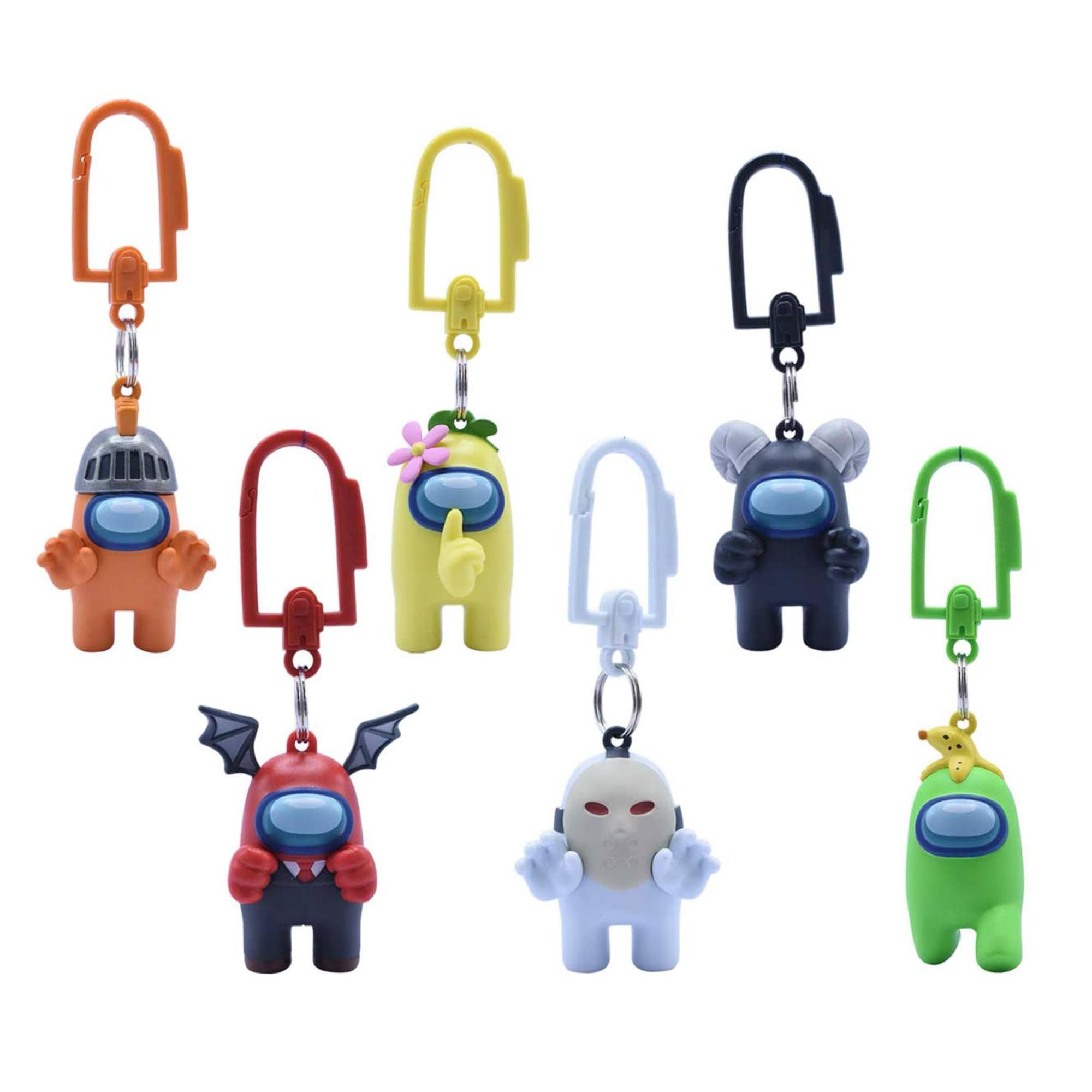 Alt View 1. Just Toys LLC - Among Us Series 2 Backpack Hanger | Set of 12.