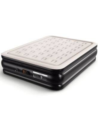 Alt View 6. Sugift - Queen Air Mattress 18in Raised Inflatable Bed With Built-In Pump 660 lbs Capacity For Guests And Camping - White.