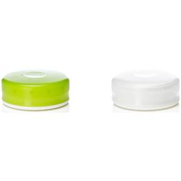Humangear - GoTubb Hard Container 2-Pack - Large - Clear/Green