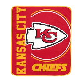 Pegasus - Kansas City Chiefs 50" x 60" Keep It Simple Ultra Soft Blanket - Multicolor