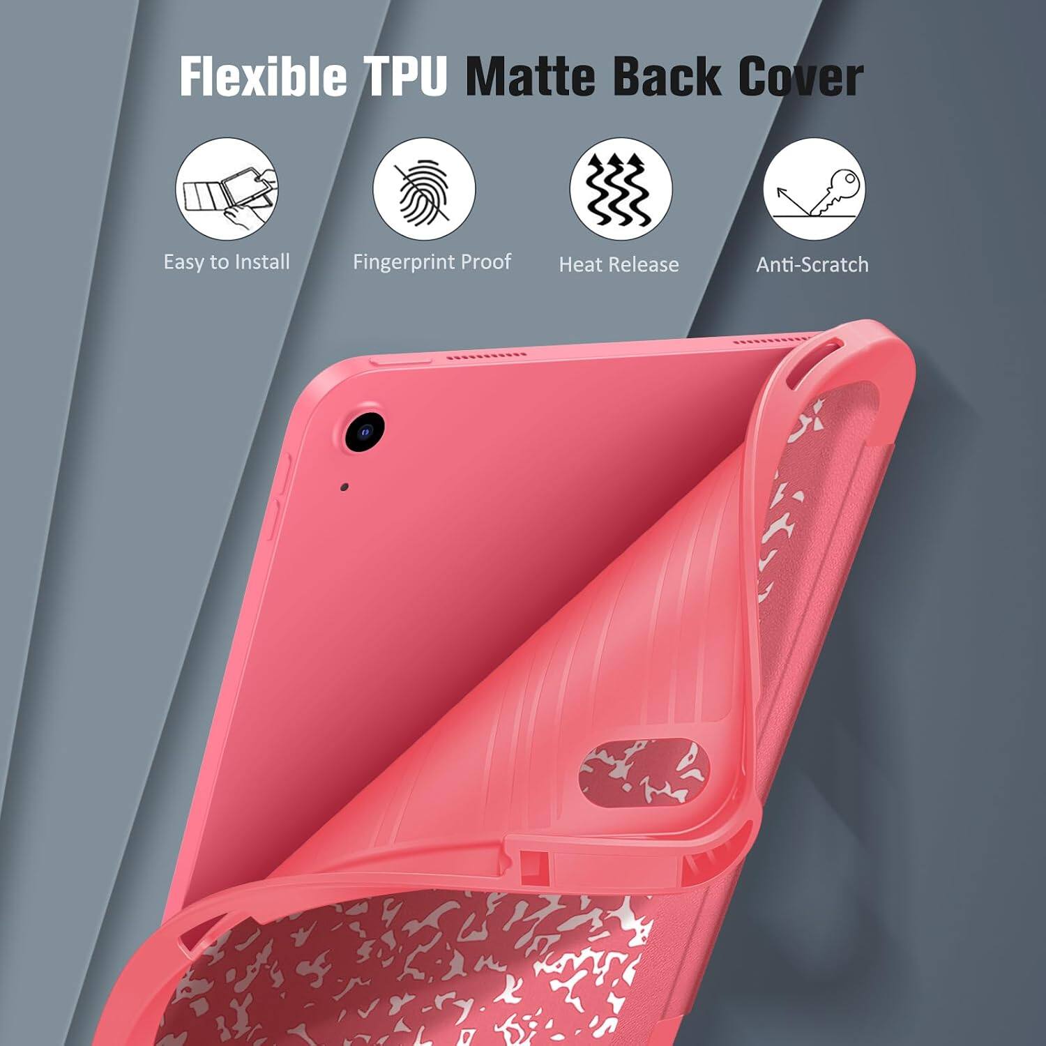 Flexible TPU Matte Back Cover

- Easy to Install
- Fingerprint Proof
- Heat Release
- Anti-Scratch