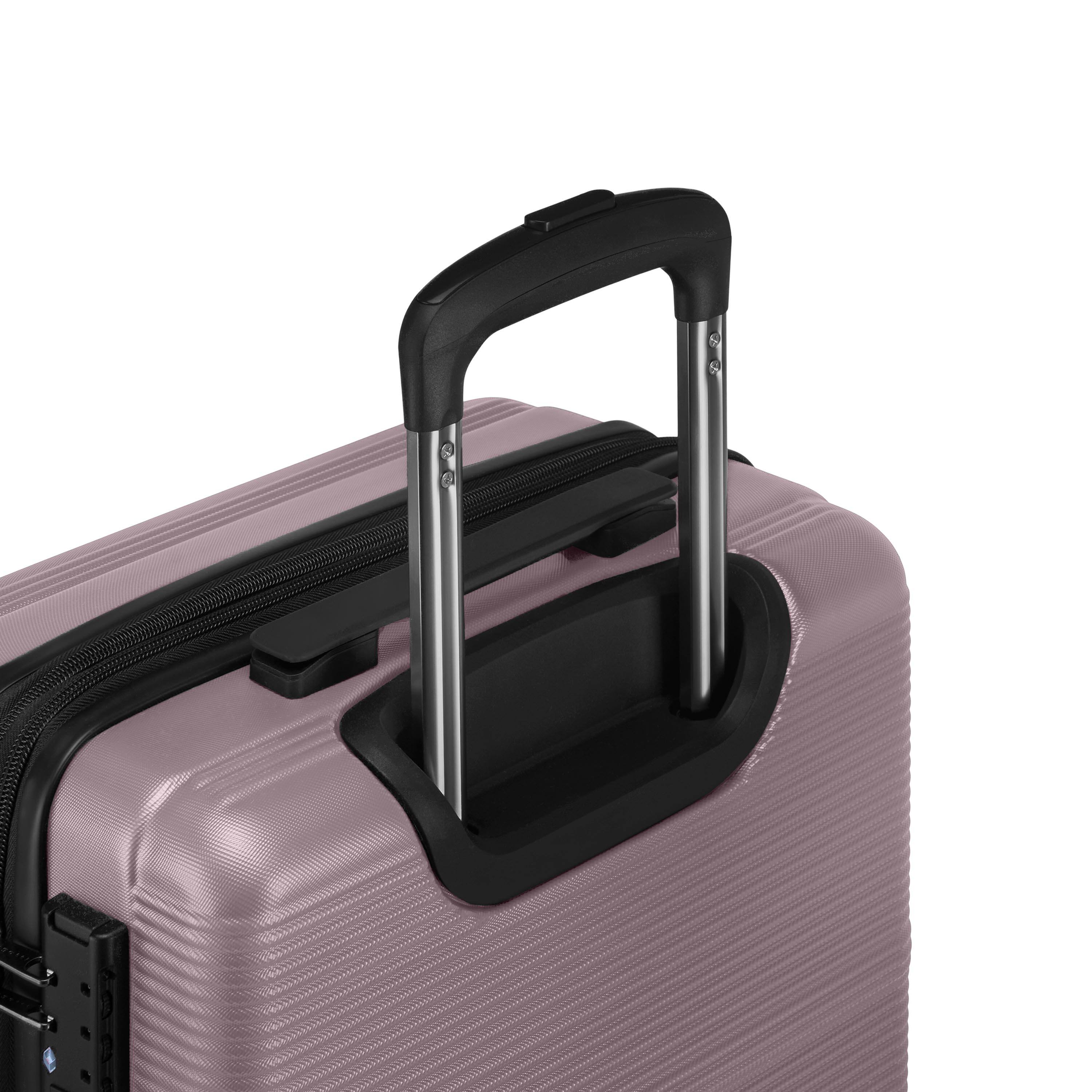 Alt View 4. Bugatti - Bugatti Brussel 3 Piece Hardside Luggage Set - LILAC.