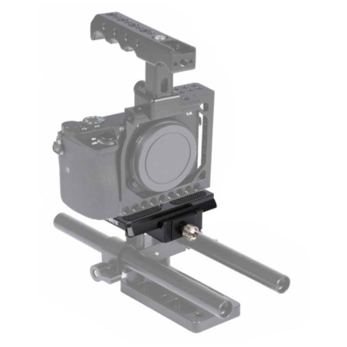 Alt View 4. CAMVATE - CAMVATE Manfrotto Quick Release Plate Assembly with Sliding Plate.