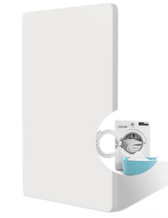 Front. Alchemy Casas - Zoning Mattress Dual - sided Memory Foam Waterproof Thick With Zipper Cover Fits Standard - Mattress Topper Stratus.