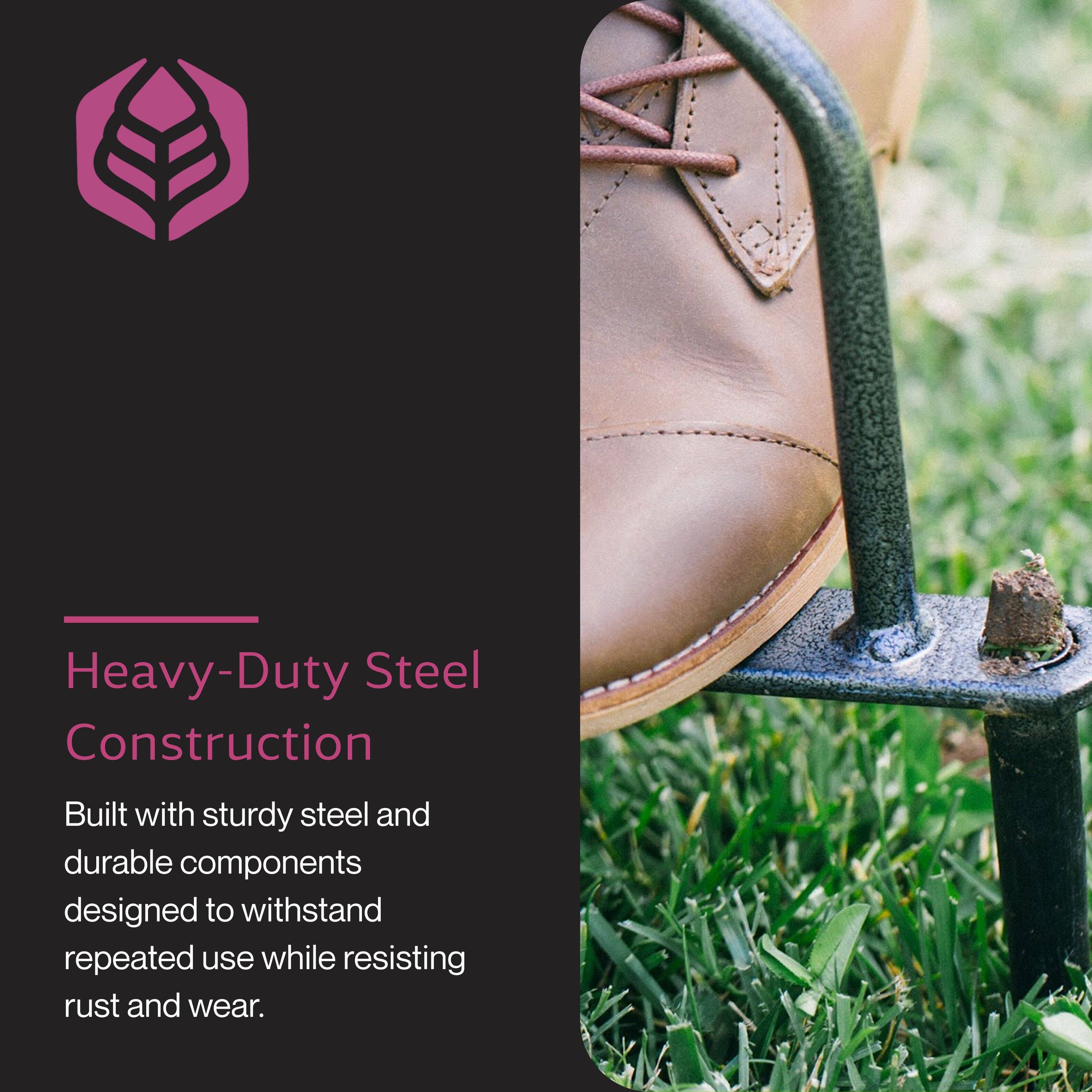 Heavy-Duty Steel Construction  
Built with sturdy steel and durable components designed to withstand repeated use while resisting rust and wear.