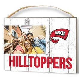 Jardine - Western Kentucky Hilltoppers 8'' x 10'' Weathered Clip It Frame - White