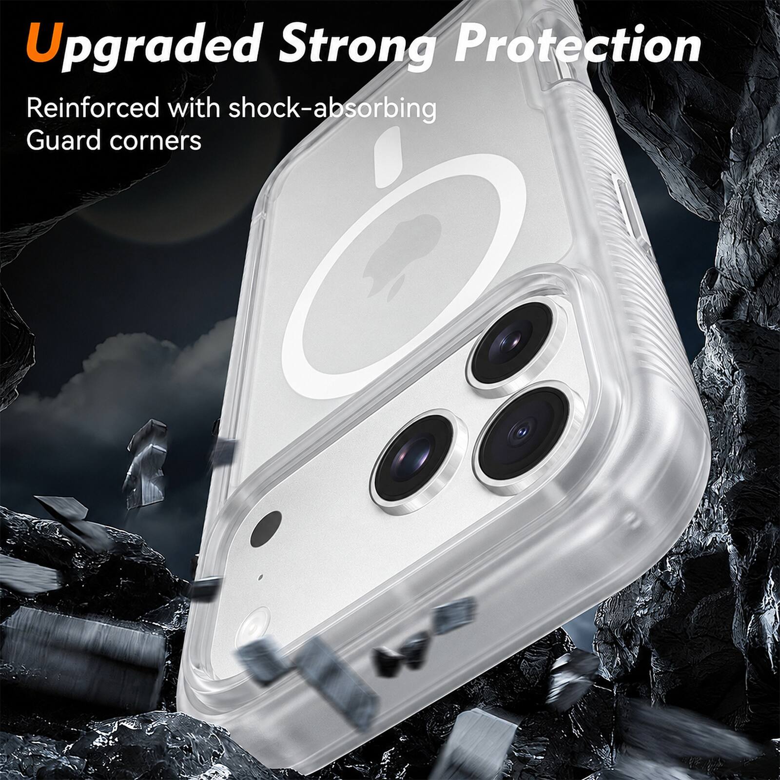 Upgraded Strong Protection  
Reinforced with shock-absorbing Guard corners