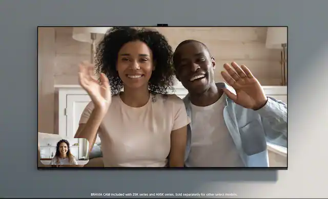 Front. Sony - BRAVIA CAM - Black.