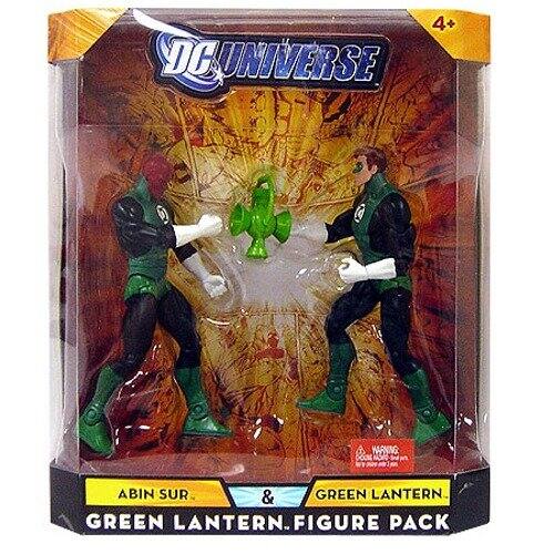 DC UNIVERSE  
4+  

ABIN SUR & GREEN LANTERN  
GREEN LANTERN FIGURE PACK  

WARNING
