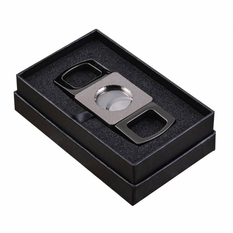 Alt View 1. Prestige - Gun Metal Etched High End Cutter - Gun Metal Finish.