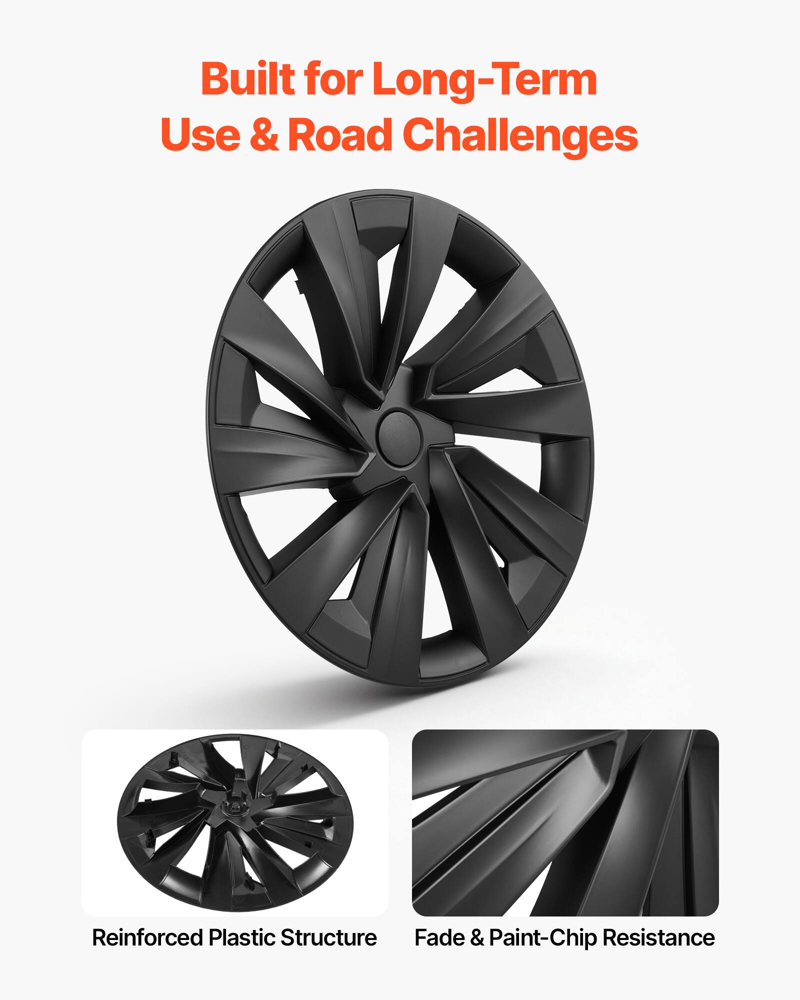 Built for Long-Term Use & Road Challenges

Reinforced Plastic Structure

Fade & Paint-Chip Resistance