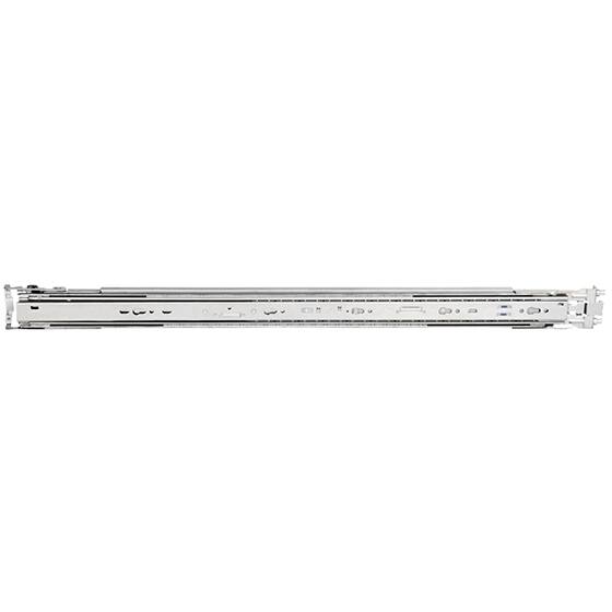 Left. SilverStone - RMS05-22 Tool-Less Ball Bearing Sliding Rail kit for Silverstone RM44 / RM51 rackmount Chassis - silver.