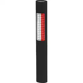 Nightstick - LED Safety Flashing White-Red Light, 150 Lumens, 4x AA