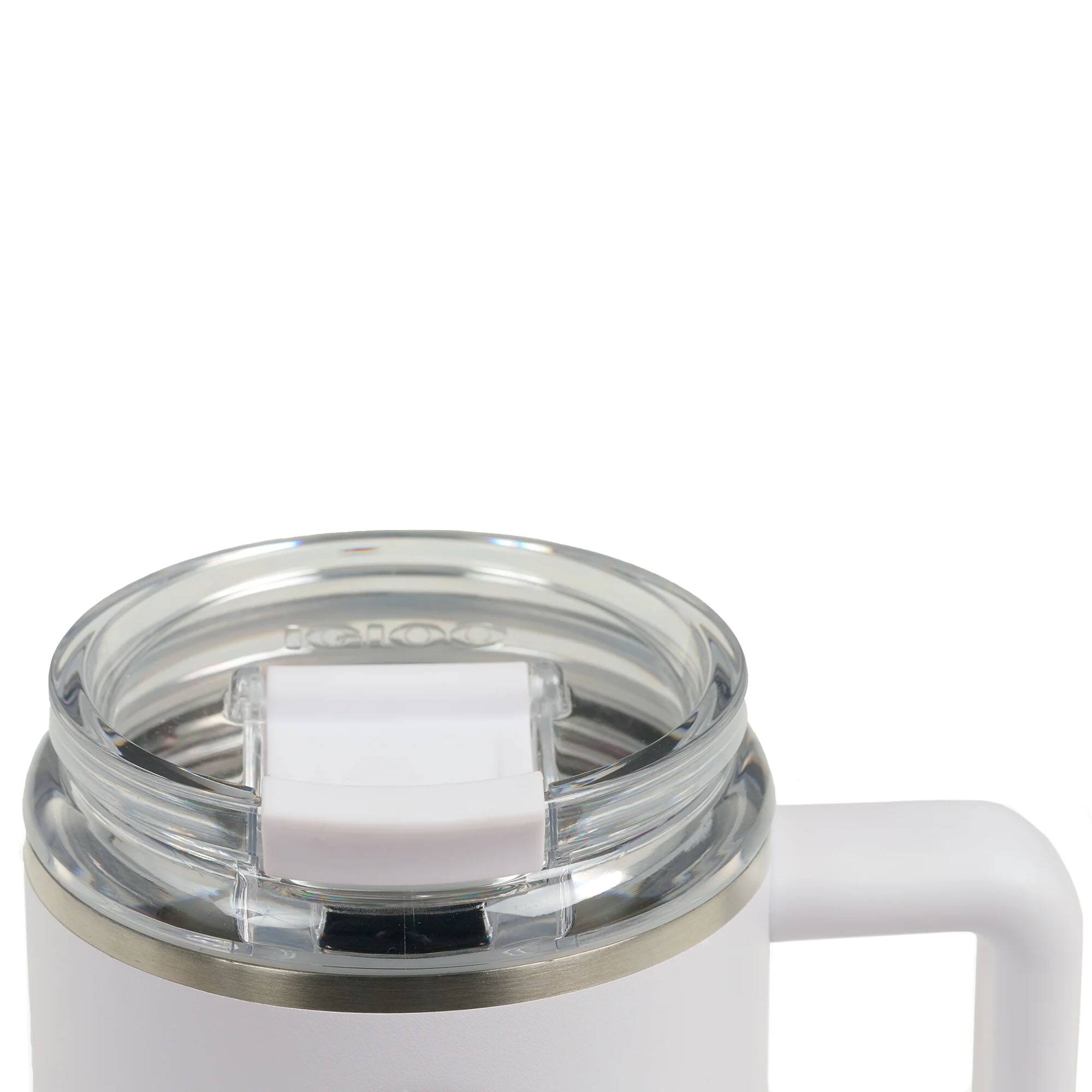 Alt View 3. Igloo - Igloo 15 oz. Stainless Steel Coffee Mug - White - White.