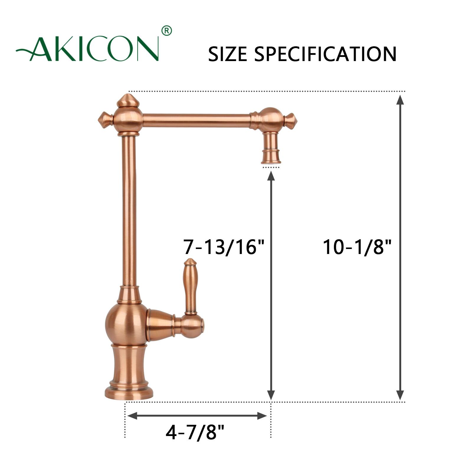 AKICON SIZE SPECIFICATION  
7-13/16"  
10-1/8"  
4-7/8"