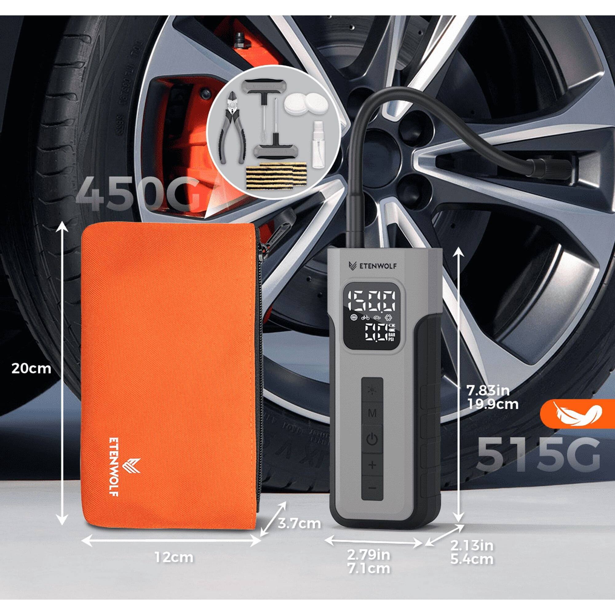 450G ETENWOLF 1500  
20cm ETENWOLF  
K 12cm M  
TOYD  
JEH  
XT  
3.7cm 2.79in  
7.1cm 7.83in  
19.9cm  
515G  
2.13in 5.4cm