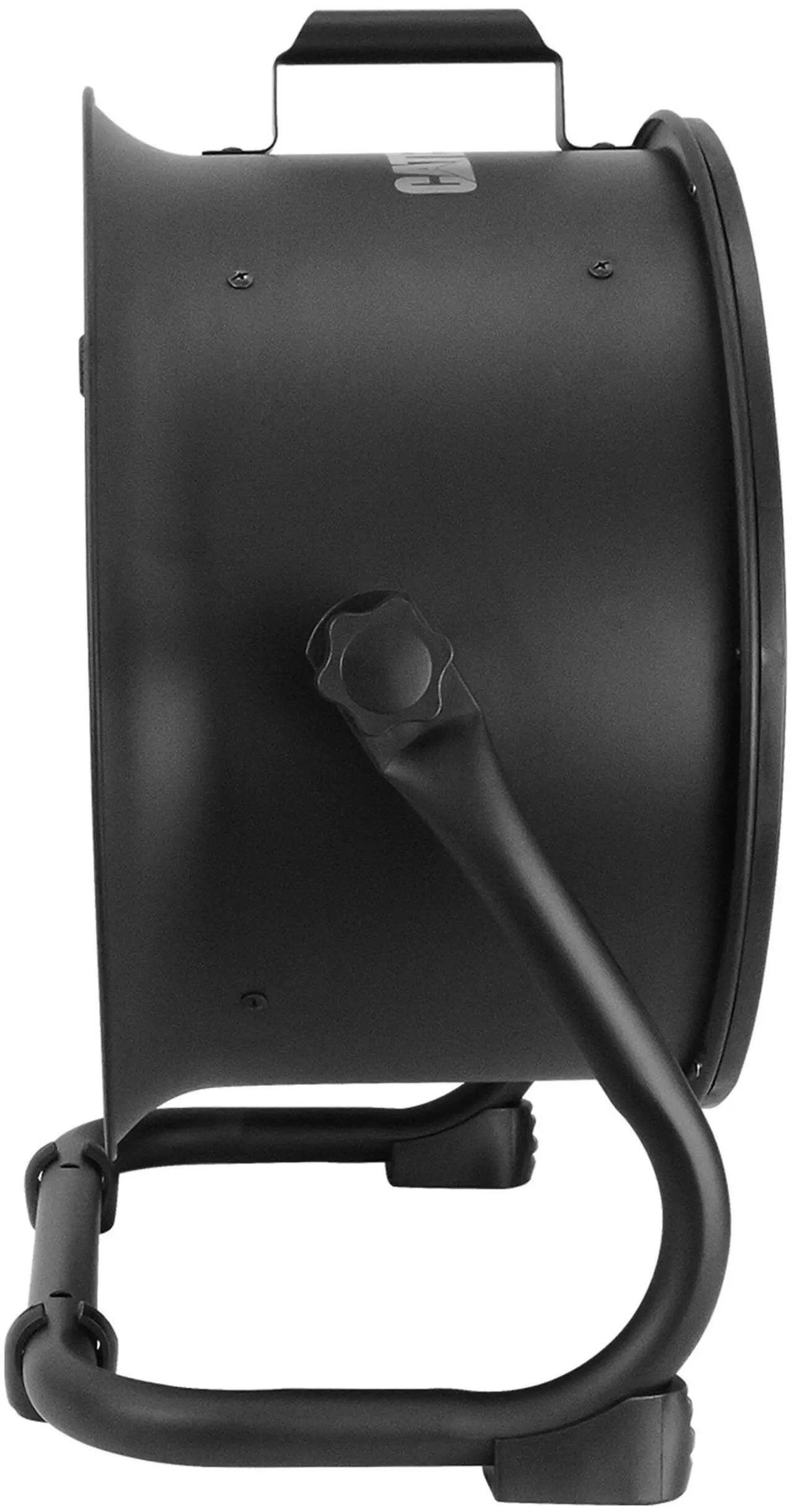 Alt View 2. Caterpillar - Caterpillar® 14" High-Velocity Drum Fan (Black, 2-in-1): 2,300 CFM, 4-Speed, 360° Adjustable.