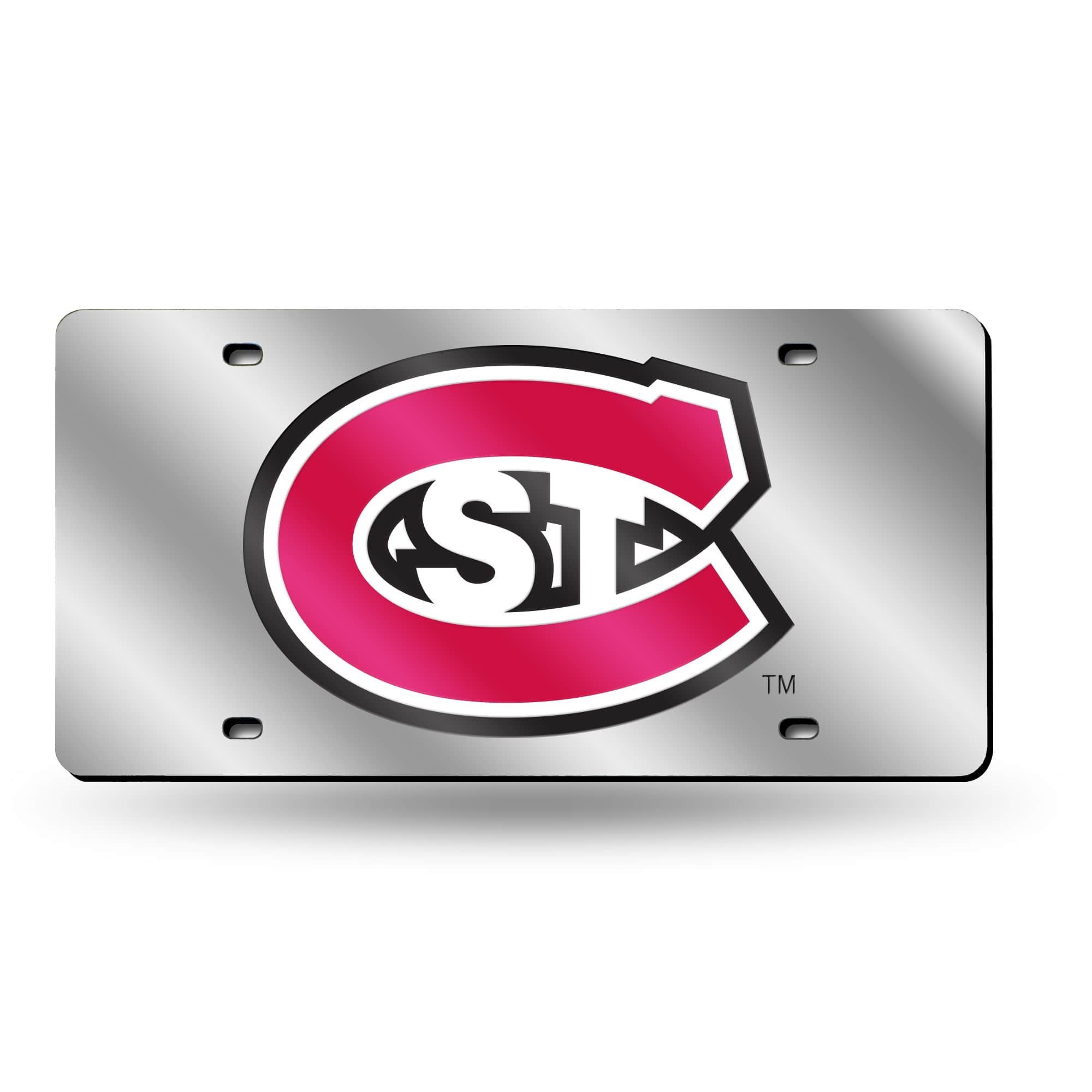 Rico Industries - Saint Cloud State Huskies Acrylic License Plate Laser Tag - Multi