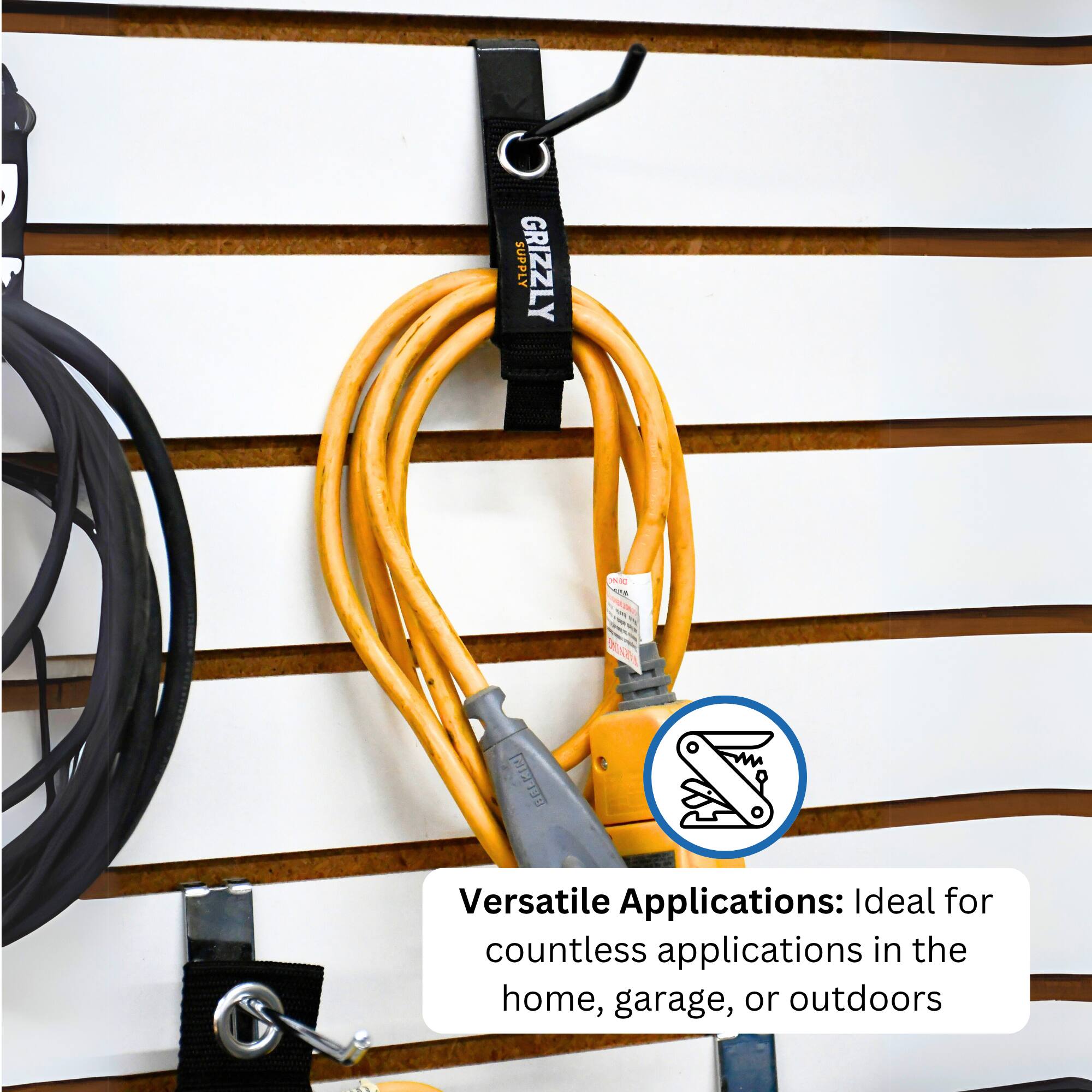 I SUPPLY GRIZZLY - RECT [m]  
Versatile Applications: Ideal for countless applications in the home, garage, or outdoors
