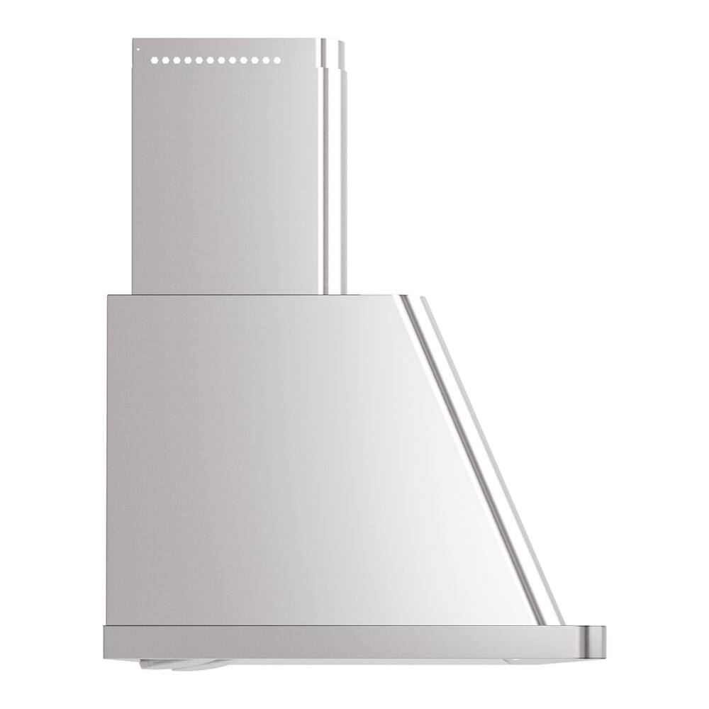 Alt View 3. ILVE - ILVE Majestic II 60 inch Ducted Wall Mount Range Hood with 850 CFM (Stainless Steel) - Stainless Steel.