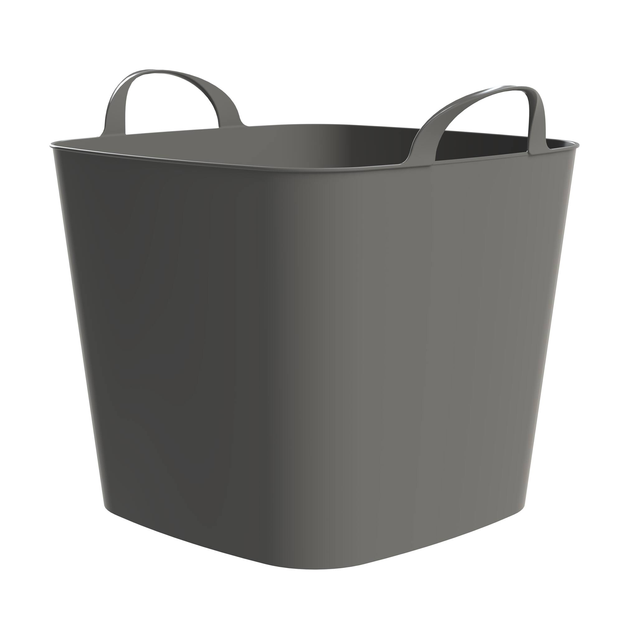 Alt View 4. Life Story - Life Story 26 Quart Flexi Tub, Versatile Storage Tote, Home Organizer, Gray - Gray.
