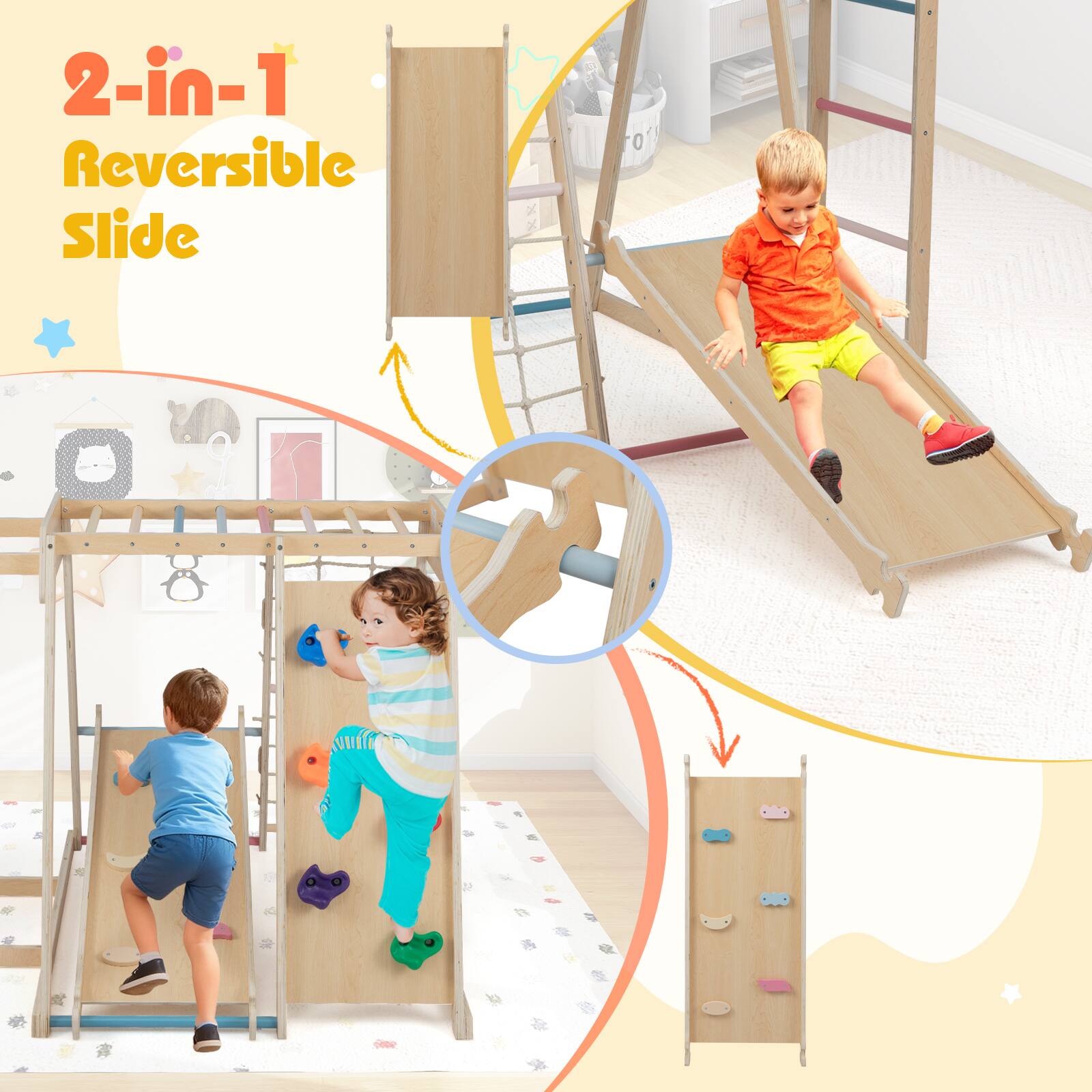 2-in-1 Reversible Slide