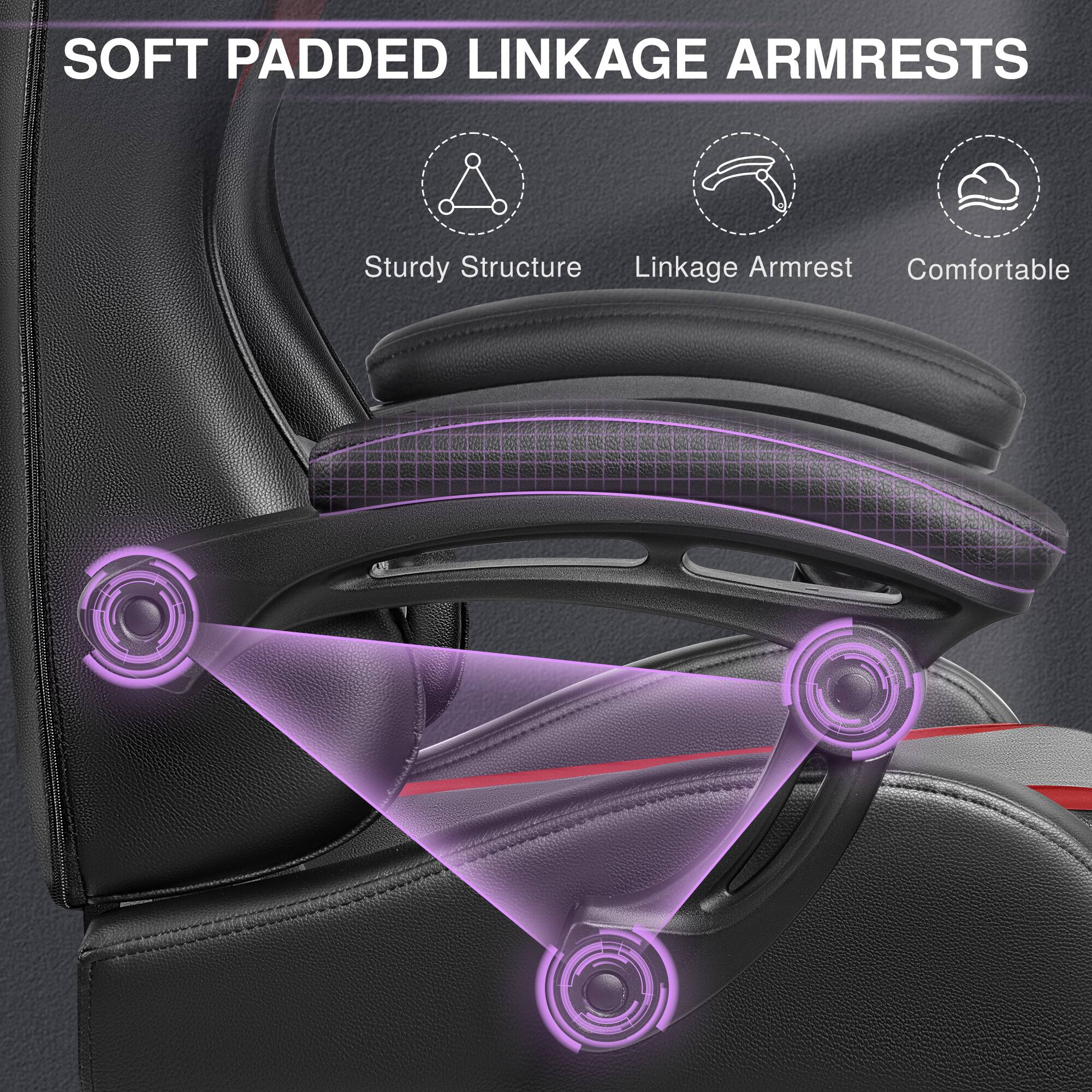 SOFT PADDED LINKAGE ARMRESTS

- Sturdy Structure
- Linkage Armrest
- Comfortable