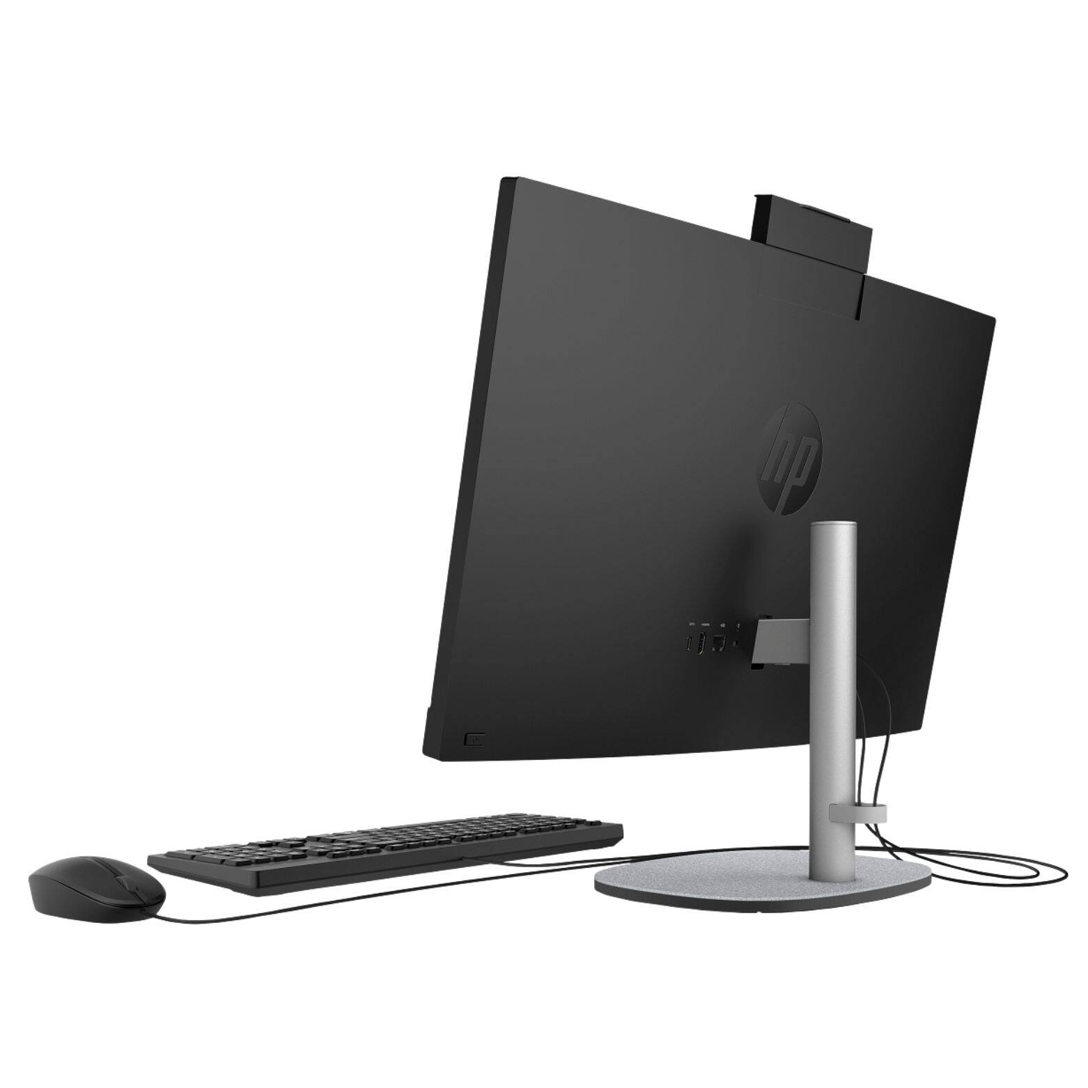 Alt View 2. HP - 27-CT2000M 27" FHD IPS AMD Ryzen AI 7 350 2.0 GHz 16GB DDR5 1TB SSD AMD Radeon Windows 11 Home All-in-One Desktop - Black.