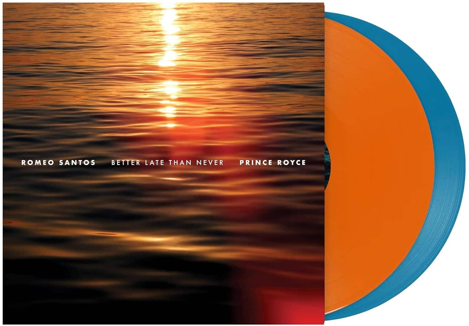 Romeo Santos & Prince Royce - Better Late Than Never   (Orange & AQUA)   - VINYL LP price history on PriceWatchPro