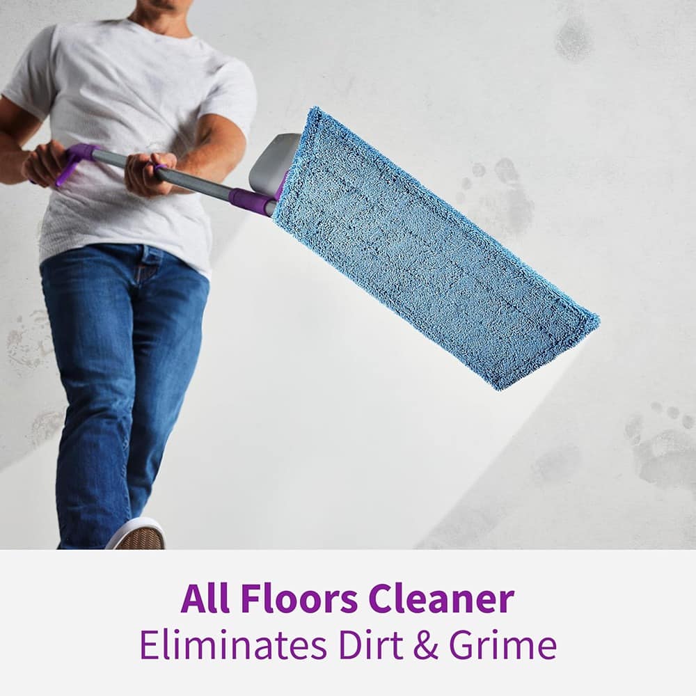 Schertz - Click N Clean Multi-Surface Spray Mop, All-in-One Kit for Floor Cleaning