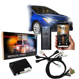 MPC - Smartphone or OEM Activated Remote Start Kit For 2023-2025 Toyota Corolla - Black