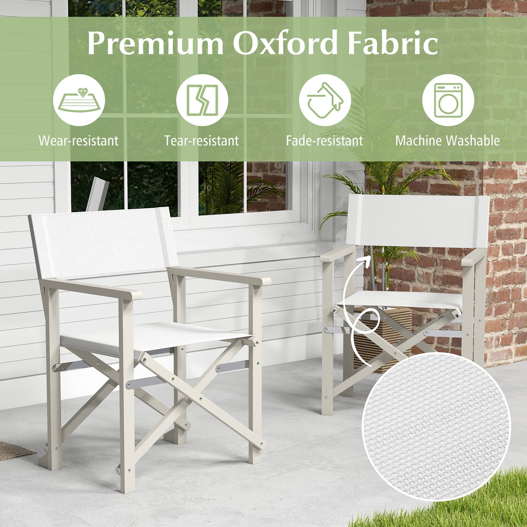 Premium Oxford Fabric

- Wear-resistant
- Tear-resistant
- Fade-resistant
- Machine Washable