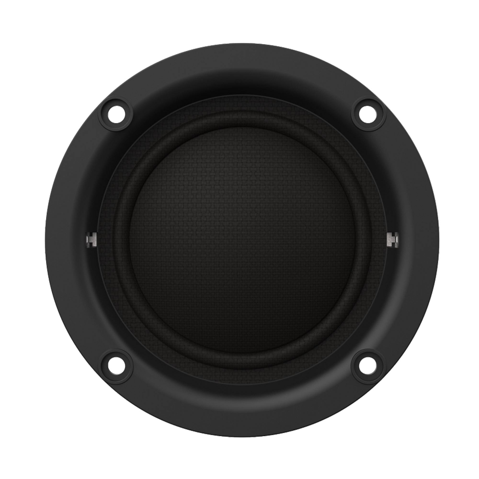 Alt View 10. Infinity - INFINITY KAPPA203S 2” car audio  midrange  w/bandpass crossover enclosure - Black.